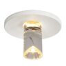 118021 1w LED Light Point Downlight In Matt White 3000K Warm White
