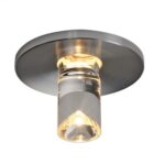 118026 1w LED Light Point Downlight In Brushed Aluminium 3000K Warm White