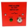 Fire Alarm Mains Voltage Safety Isolator In Red