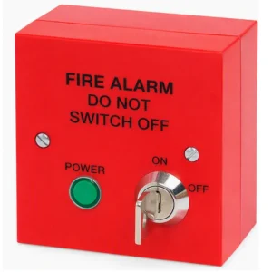 Fire Alarm Mains Isolator With Keyswitch