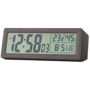 Acctim 16007 Karminski Digital LCD Alarm Clock With Temperature And Humidity Display