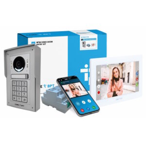 CAME BPT MTMSKX7W1 MTM 1 Way Video Entry Surface Keypad With 7″ White XTS Colour LCD Display