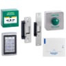 A Standalone Access Control Kit Complete With Keypad And Electric Strike