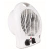 Pifco 203809 White Upright Portable Fan Heater 1kW / 2kW