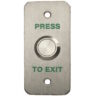 CAME RTE/3 1 Gang Narrow Stainless Steel Press To Exit Button