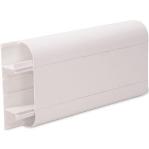 Univolt SLR50/170 Starline 3 Compartment Curved Top Curved Bottom Dado Trunking Profile 3 Metre Length