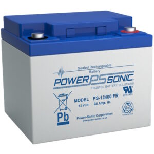 Power Sonic PS-12400FR 12V 40Ah Rechargeable Sealed Lead Acid Battery