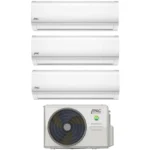 36000 BTU Multi Split Air Conditioning Unit 3 x 12000 BTU Indoor Units Powered By An OEM Toshiba Compressor