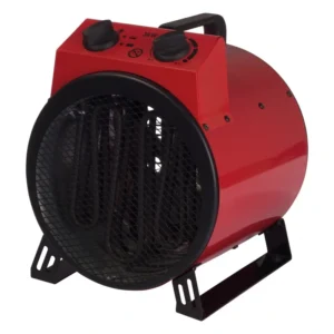 Igenix IG9301 240V 3kW Commercial Drum Fan Heater In Red